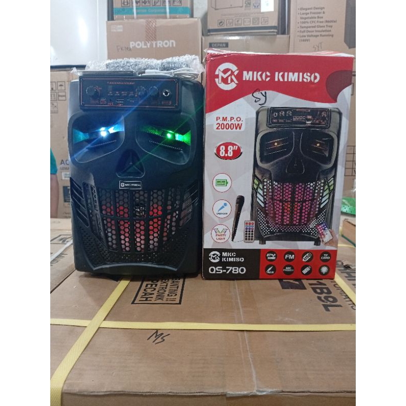 Speaker portable KIMISO QS-780 8 inch BESTSELLER