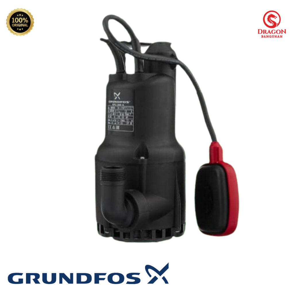 Pompa Celup Grundfos KPC 300 A Otomatis - Pompa Air Kolam Grundfos KPC 300 Automatic