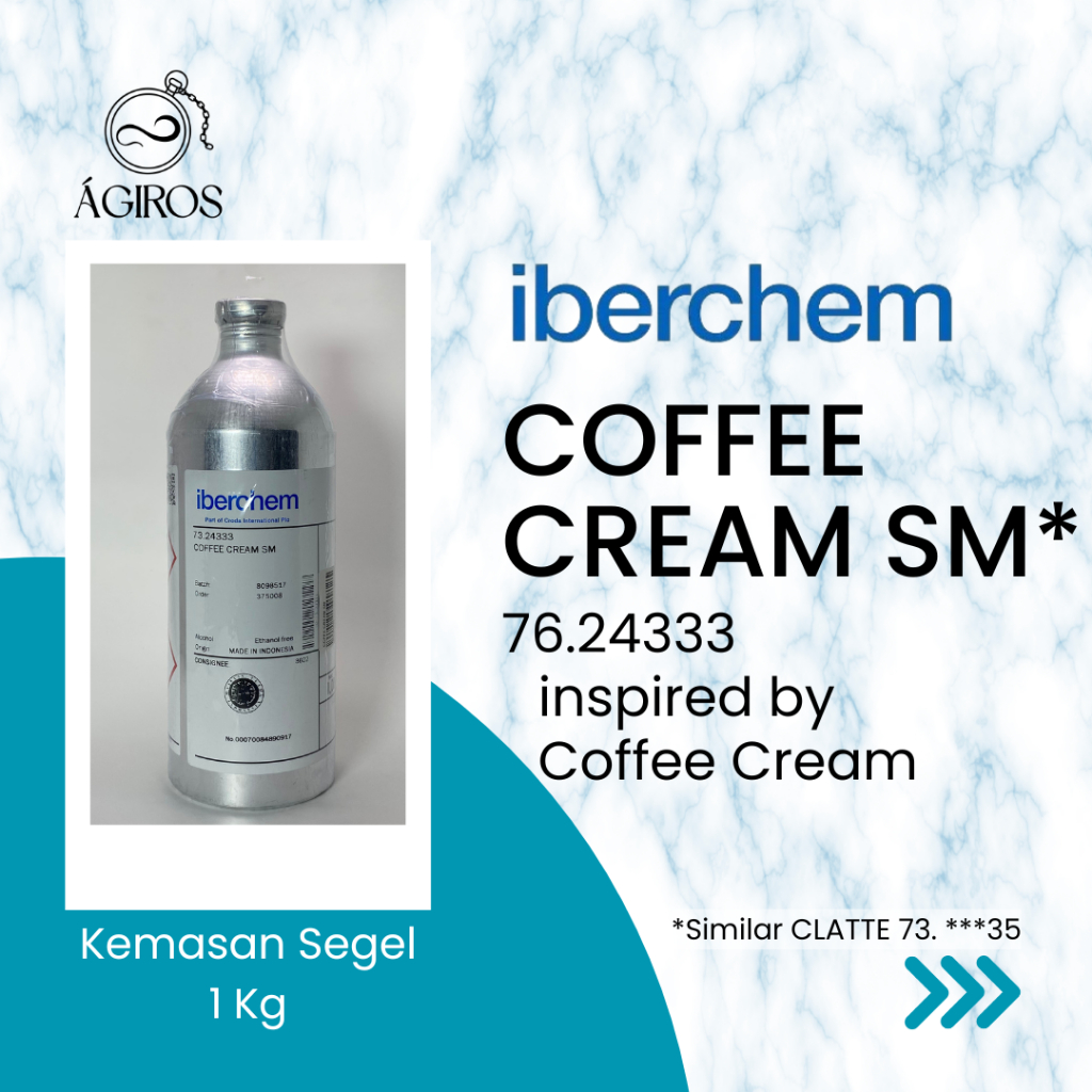 Bibit Parfum Iberchem Coffee Cream SM Kemasan Segel 1 kg