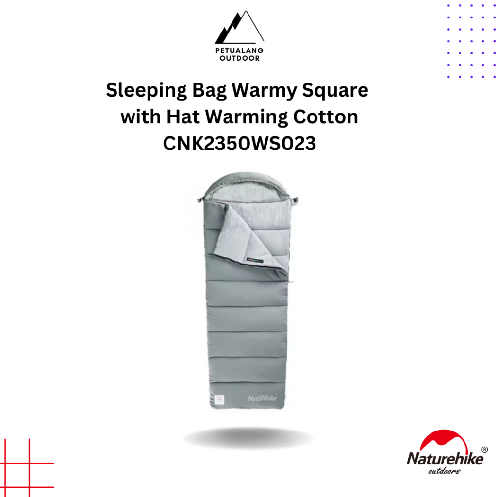 Naturehike Sleeping Bag CNK2350WS023 With Hat Warming