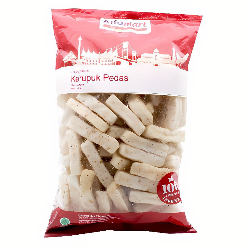 

Kerupuk Tenggiri Pedas 100gram Alfamart