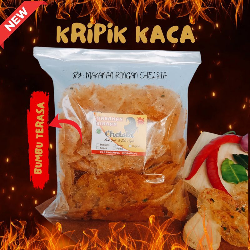 

KRIPIK KACA 250gr (by: MAKANAN RINGAN CHELSIA)