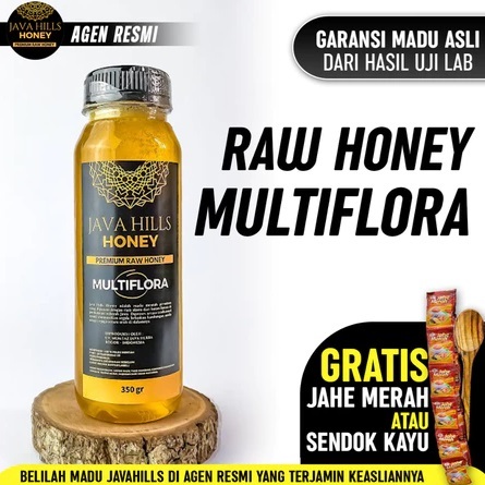 

Madu multiflora (daya tahan tubuh, demam, diabetes, batuk) Javahills Honey