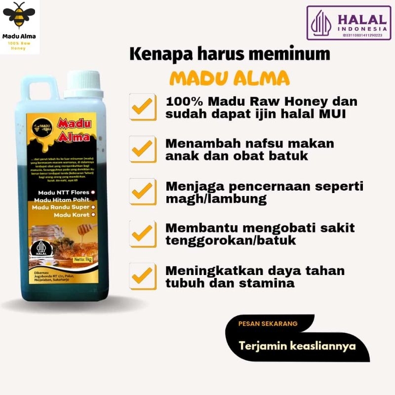 

MADU HITAM PAHIT | MADU PREMIUM | MADU ASLI