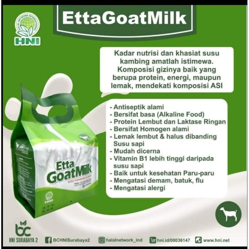 

ETTA GOAT MILK