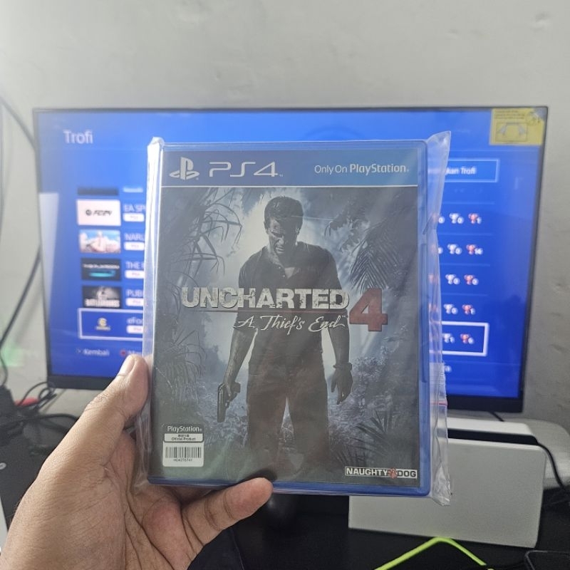 Uncharted 4 Kaset Ps4 seken