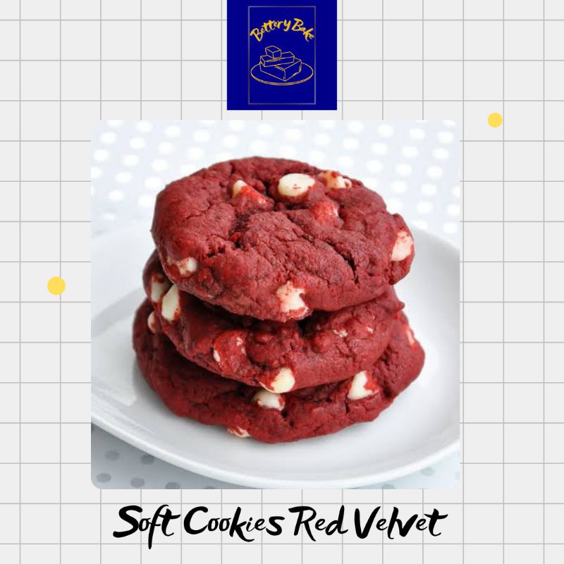 

Bettery Bake Soft Cookies Red Velvet Gluten-free | Soft Baked Cookies| Red Velvet Cookies Gluten Free