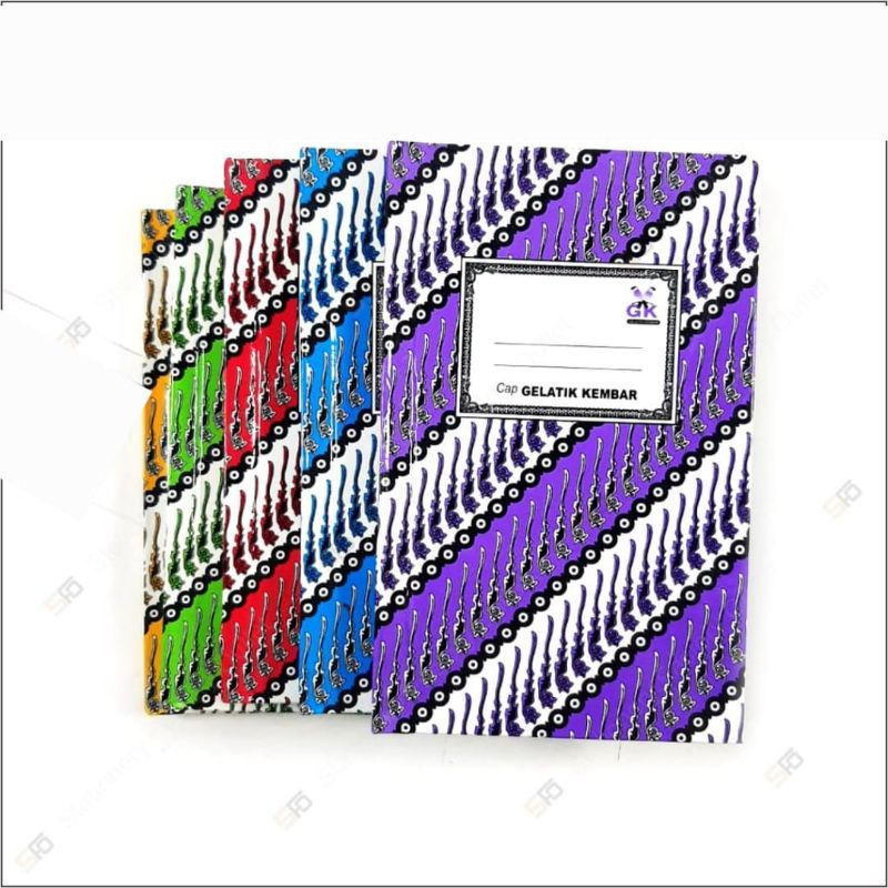 

[291GR] BUKU TULIS GELATIK KWARTO ISI 100LEMBAR / BUKU CAP GELATIK KEMBAR / BUKU TULIS HCQ GELATIK - Paper Stationery