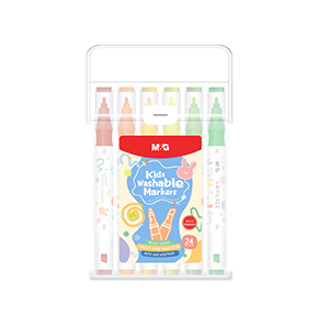 

M&G Kids Washable Markers 24C APMT3413 | Spidol