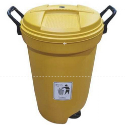 Tong Bak Sampah Jumbo 120 Liter + Tutup Gagang Roda/Bak Sampah Besar 120 L/Tong Sampah Besar 120 L