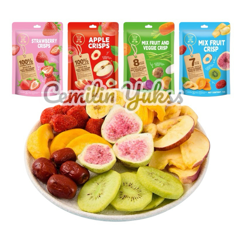 

TF Mixed Fruit Chips Mixed Vegetable Chips Dried Fruits Strawbery Chips Apple Chips