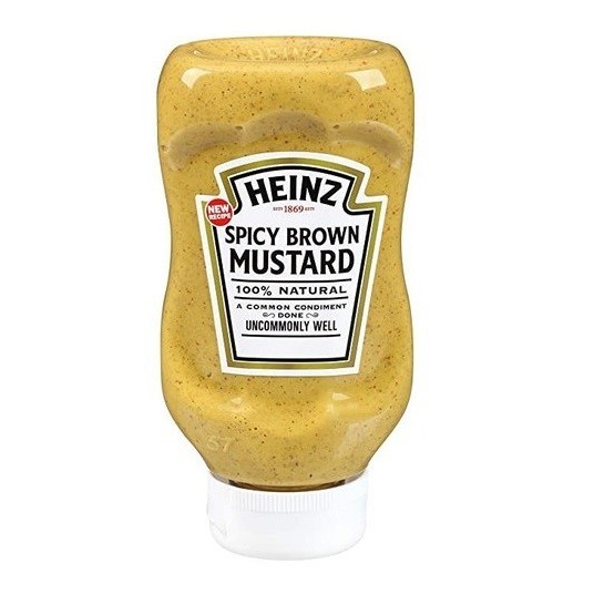 

mustard heinz spicy brown 395