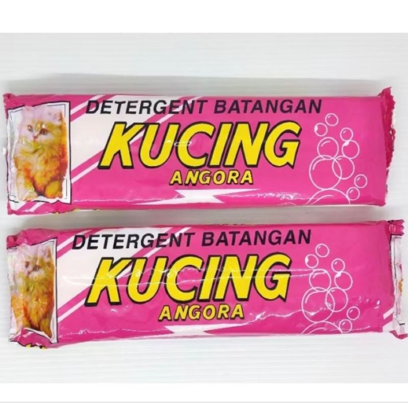Sabun Batang Kucing Angora Deterjen Batangan Sabun cuci 220gr