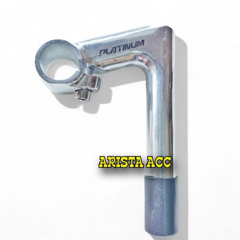 PLATINUM stem tiang stir sepeda federal balap jadul Minion minitrek model bangau Alloy