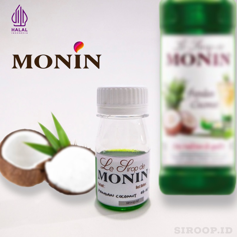 

Monin Pandan Coconut Syrup Flavour Repack (30ml,75ml,100ml)