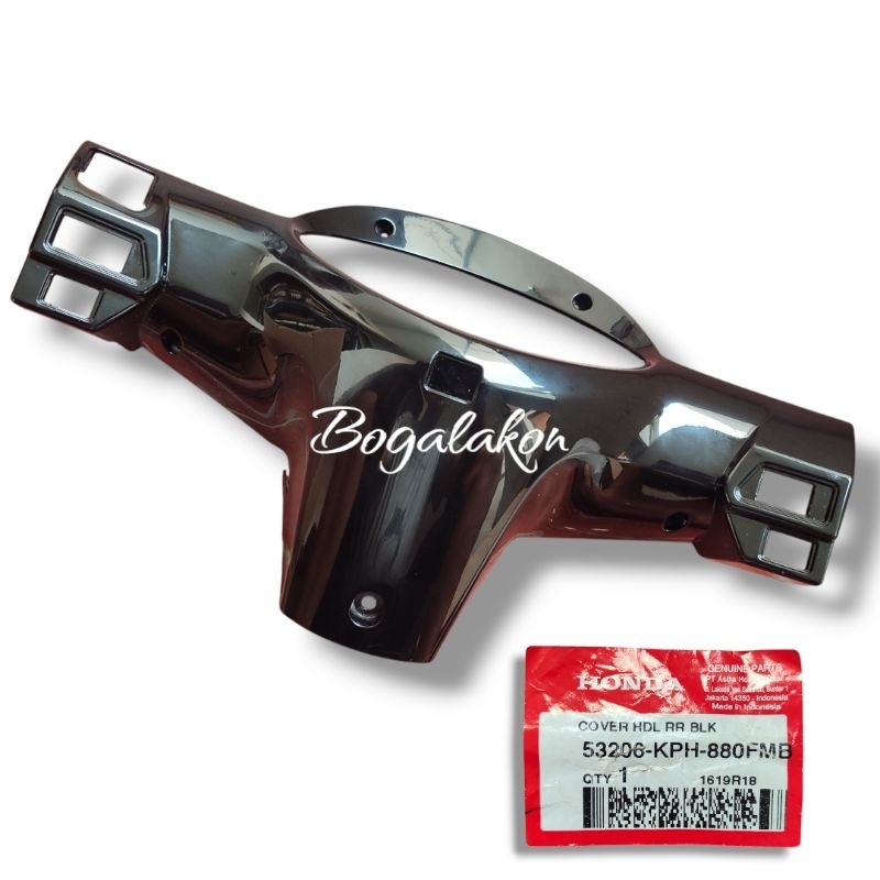 batok stang spido speedo belakang karisma hitam original ahm 53206kph880fmb