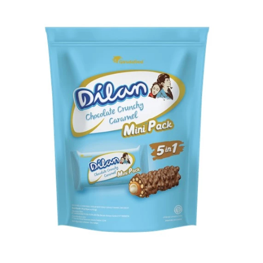

DILAN Chocolate Crunchy Caramel MINI Pouch 9.5 g x 10 pcs