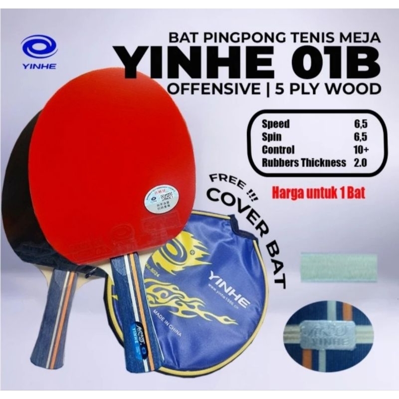 Yinhe 01B Premade Bat bet pingpong 100%Original