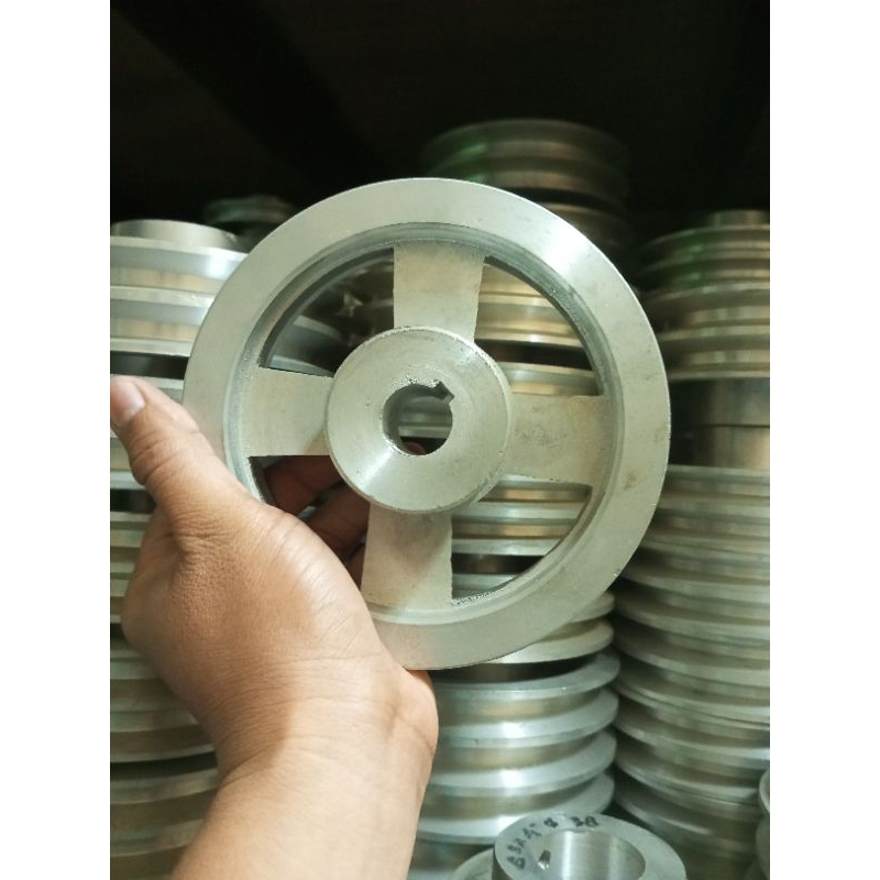 Pulley B1 6 inch As 30mm Puli Alumunium