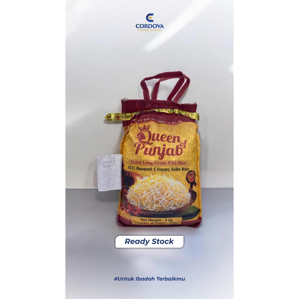 

Beras Basmati Queen of Punjab 5 Kg Kualitas Premium | Cordova Super Store