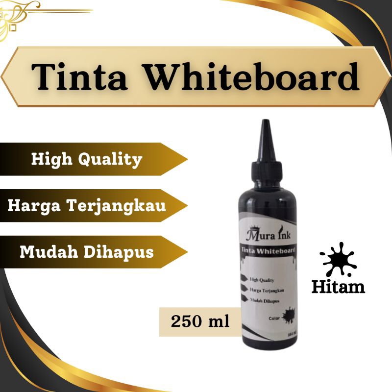 

Tinta Whiteboard Hitam 250 ml Mura Ink