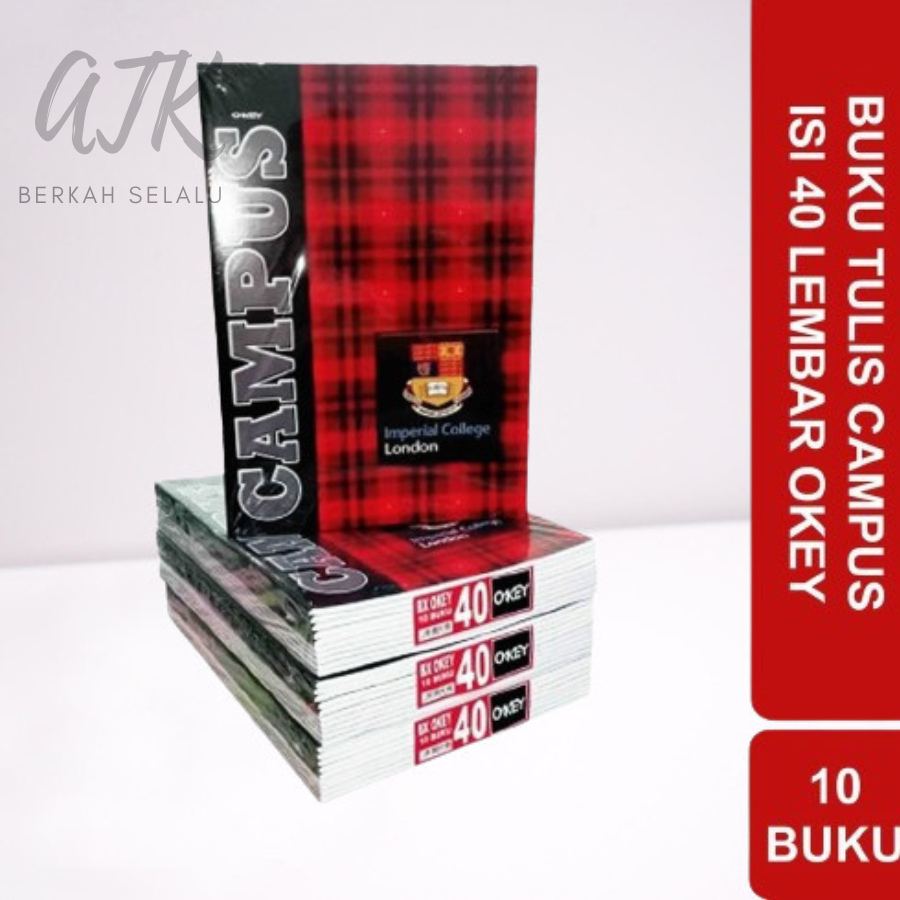 

Buku Tulis Okey Boxy 40 Lembar 1pack 10pcs