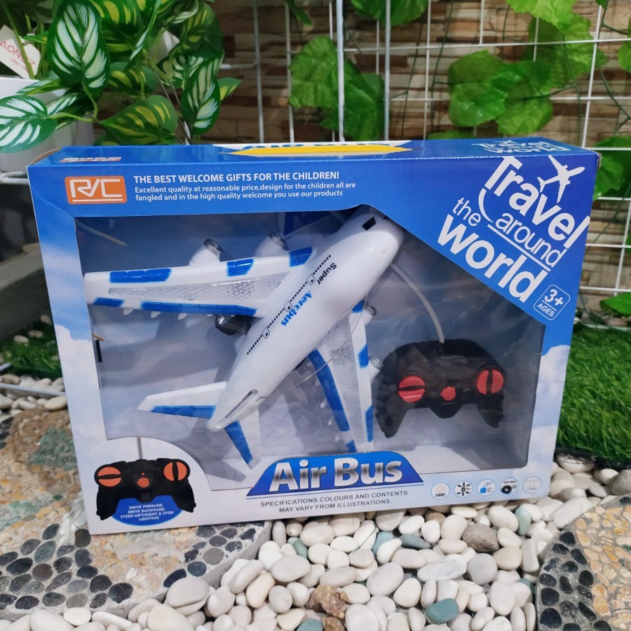 RC Pesawat Terbang - Mainan Remote Control Anak Edukatif Remot Kontrol