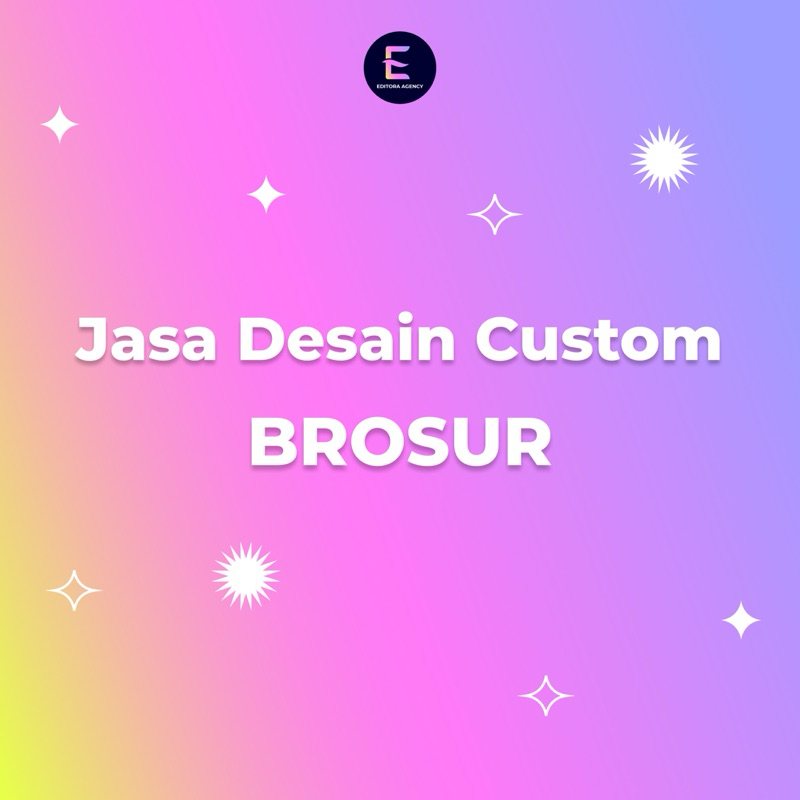 Desain Custom Brosur