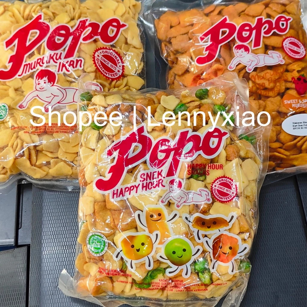 

Muruku Ikan Maruku Sweet Spicy Pedas Manis Campur Popo Bayi Thien Cheong Snack Malaysia Halal