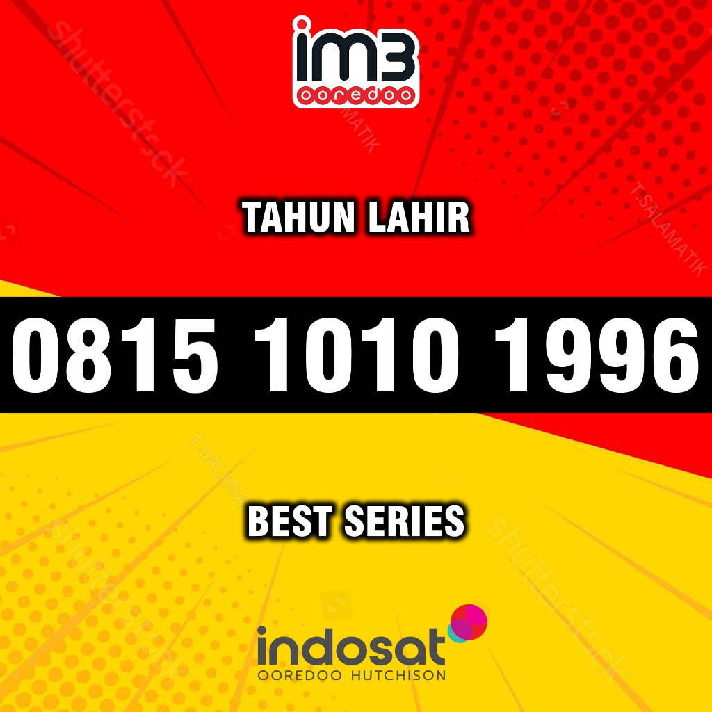 Nomor Cantik Indosat 0815 1010 1996 Nomer Cantik Im3 Tahun Lahir 10 Oktober 1996