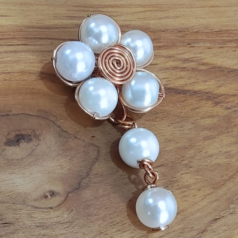 Bross Dagu Juntai Panjang Aksesoris Hijab