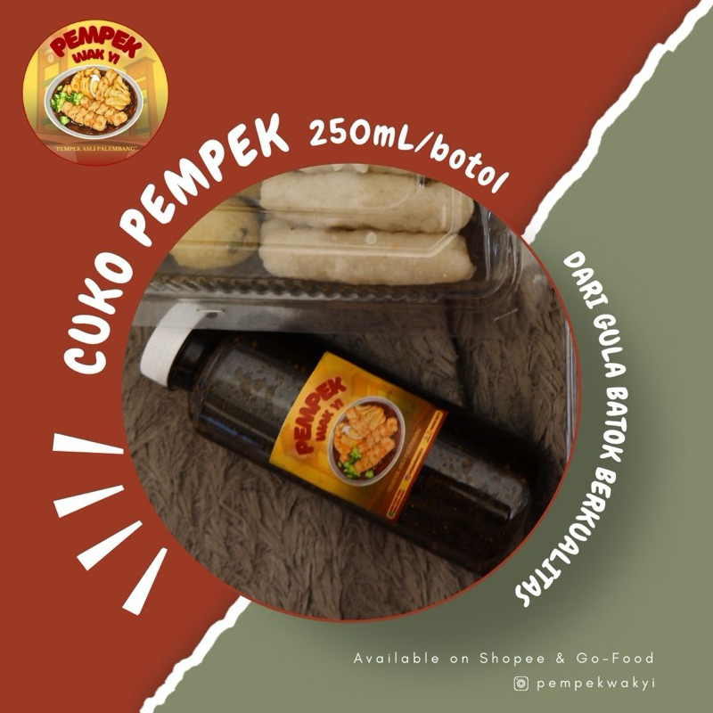 

CUKO PEMPEK ASLI PALEMBANG | CUKA ASLI PALEMBANG 250mL