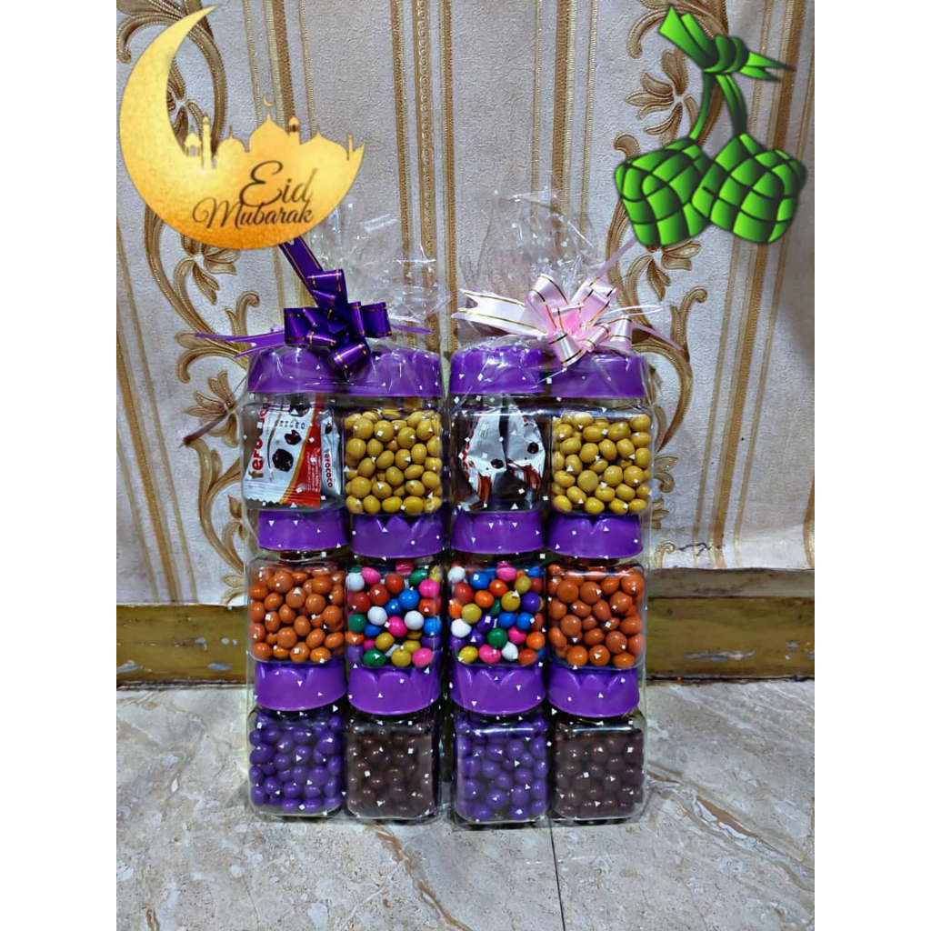 

Xmaster PROMO parcel coklat isi 6 toples