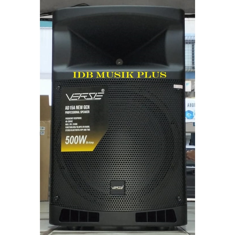 Speaker Aktif 15" Verse AD15A AD 15A NEW GEN Original