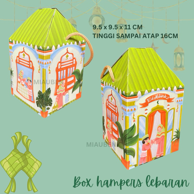 

Box hadiah idul fitri kotak bingkisan kue