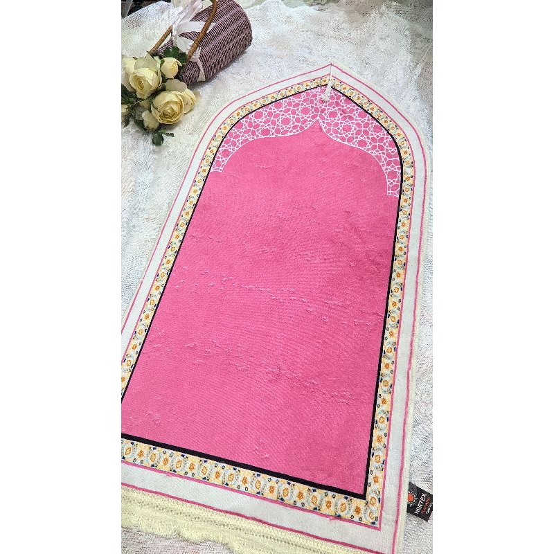 SEJADAH KUBAH TURKI Sejadah turki premium Sejadah pink aesthetic Sejadah seserahan pernikahan Sejada
