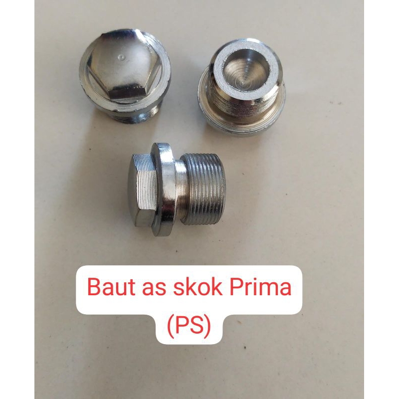 (grosir 10set) baut as shock depan Honda prima  baut shock depan prima baut skok prima