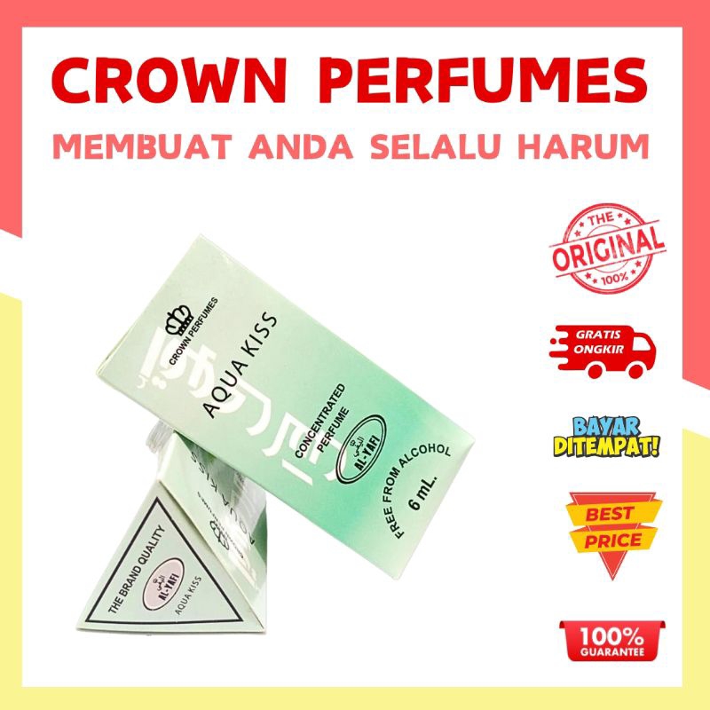 Parfum AQUA KISS Roll on 6ml non alkohol