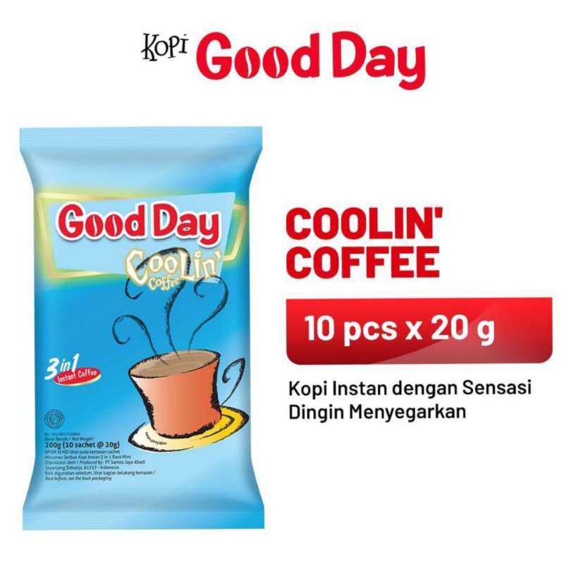

GOOD DAY HOT 3in1 COOLIN 10x20gr