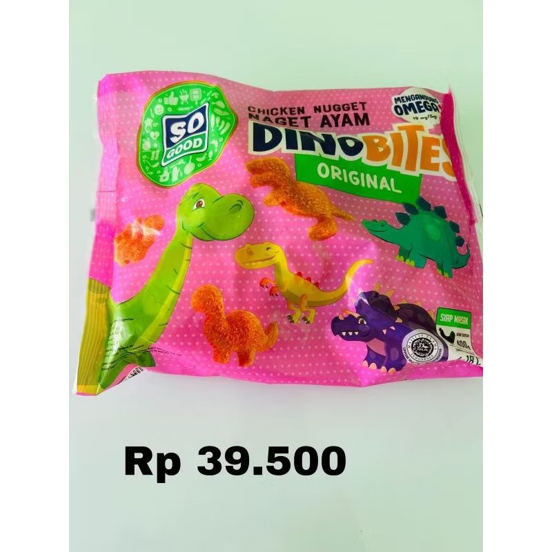 

SO Good DinoBites Original Chicken Nugget Set Ayam