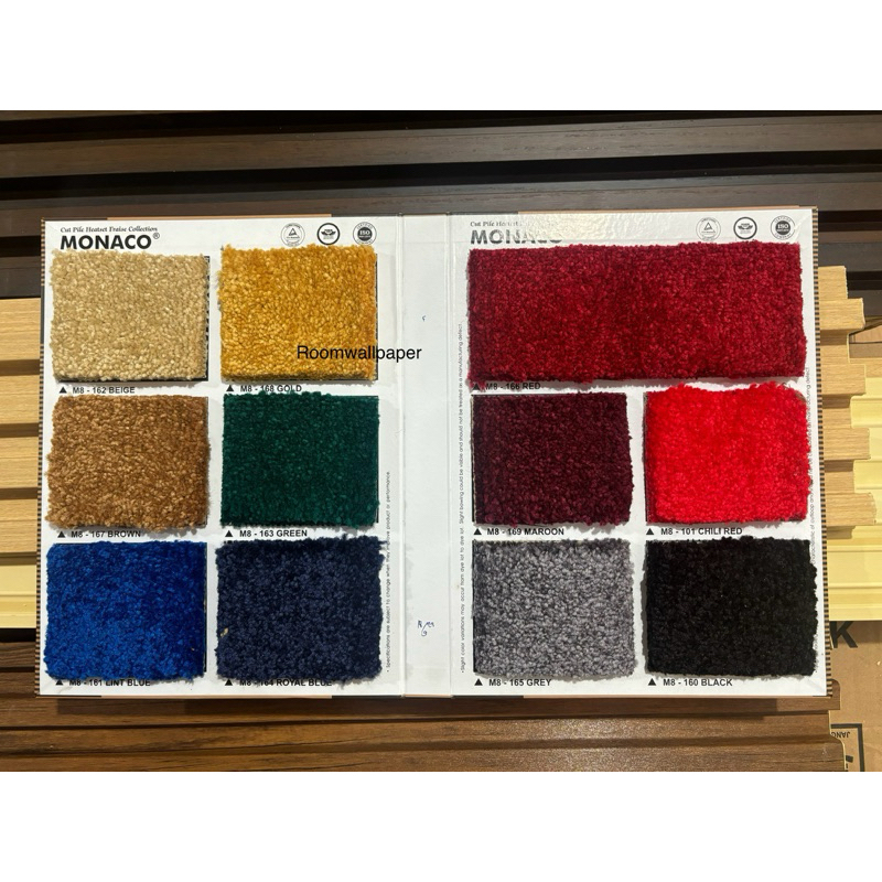 KARPET KANTOR METERAN MERK MONACO PEKANBARU | KARPET MESJID METERAN