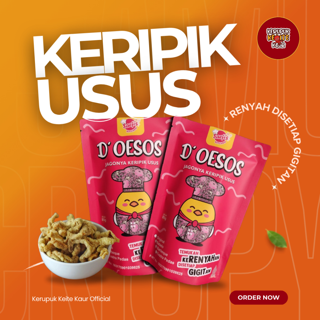 

Keripik Usus Bengkulu 85gr