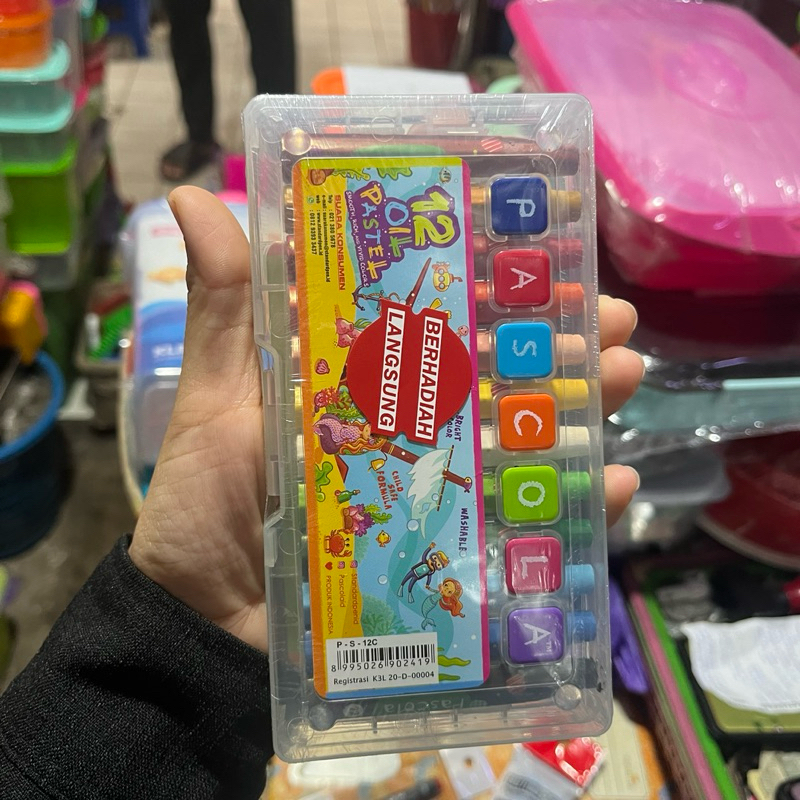 

Crayon anak isi 12