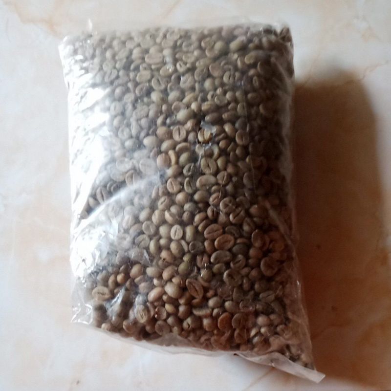 

Biji Kopi Robusta Green Beans 1kg