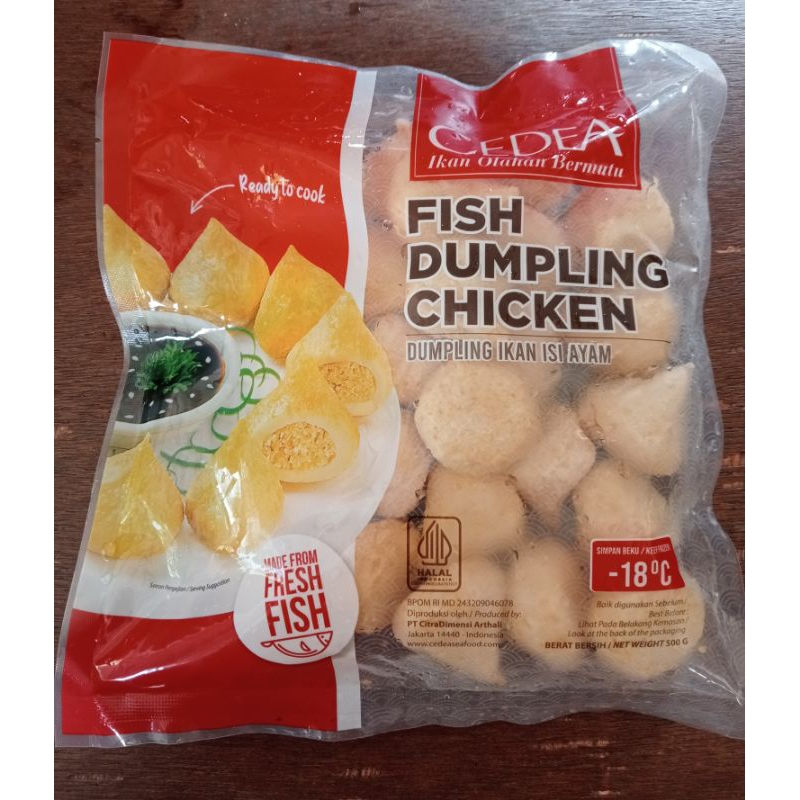 

Cedea Fish Dumpling Chicken 500gr