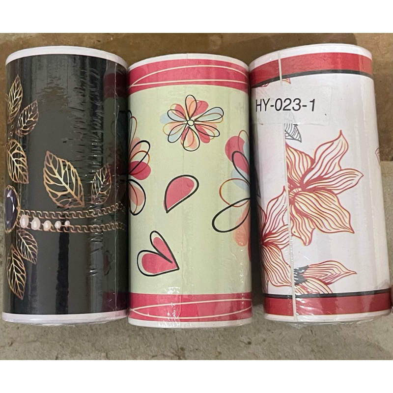 Wallpaper stiker lis sticker list dinding uk 8m x 10cm