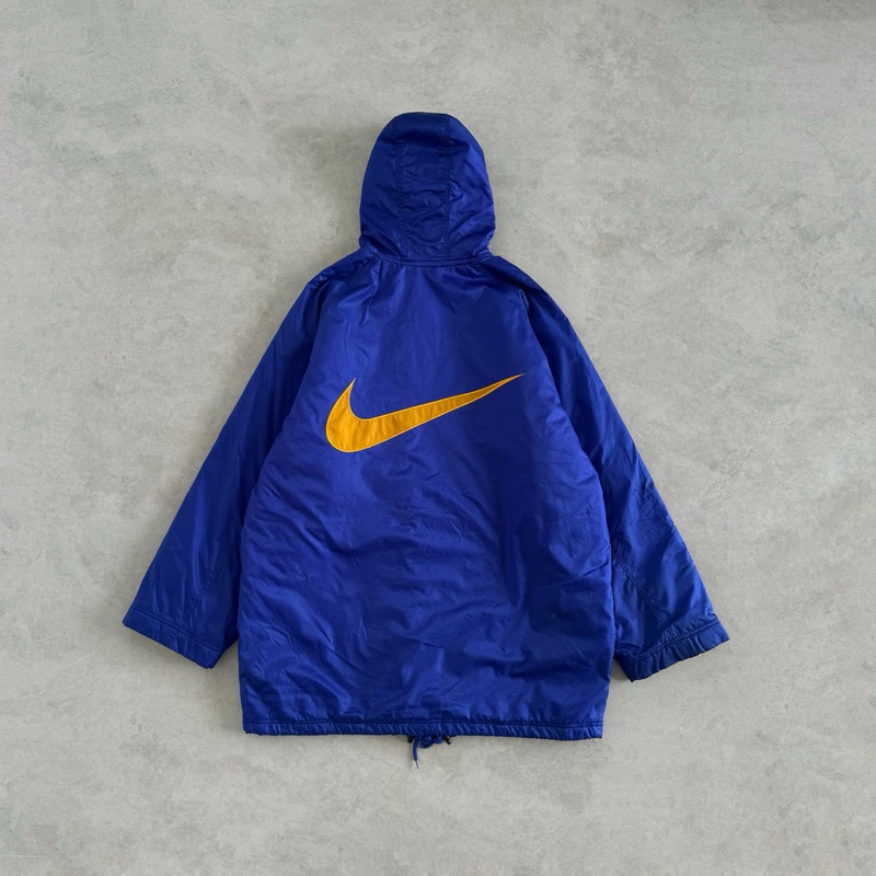 Vtg Jacket Big Swoosh - Lakers Colour
