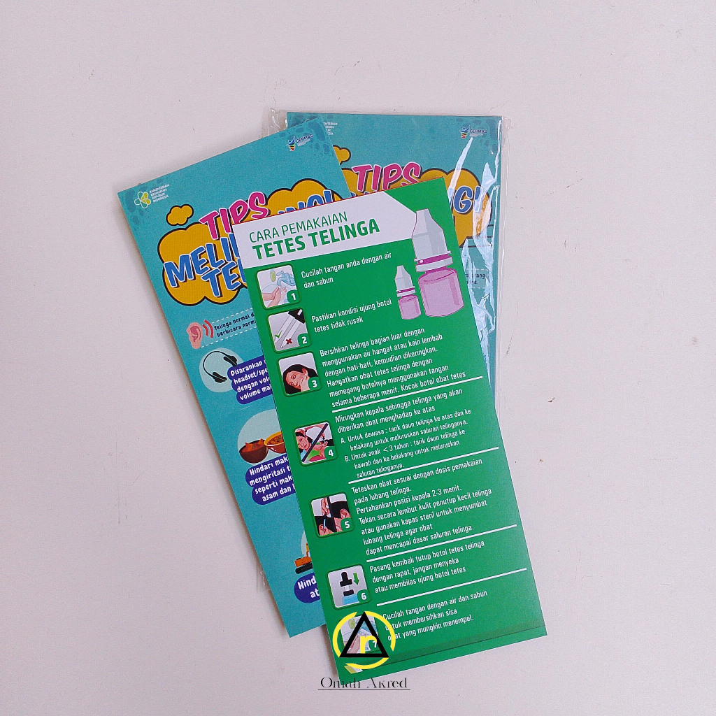 

Flyer Tips Melindungi Telinga - Cara Menggunakan Tetes Telinga - Brosur Kesehatan