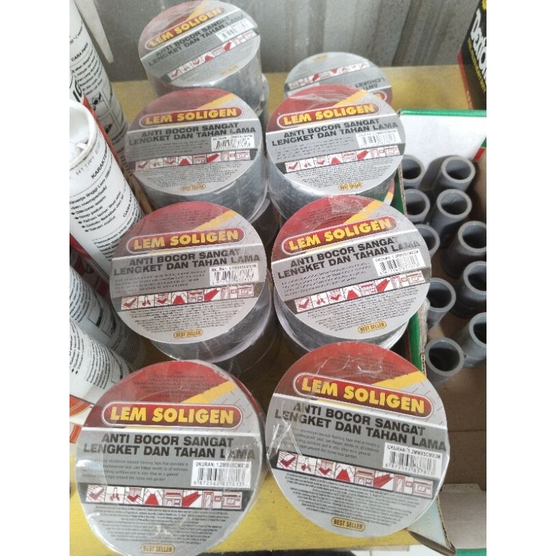 Lem Soligen /lem talang/ lem asbes/lem anti bocor