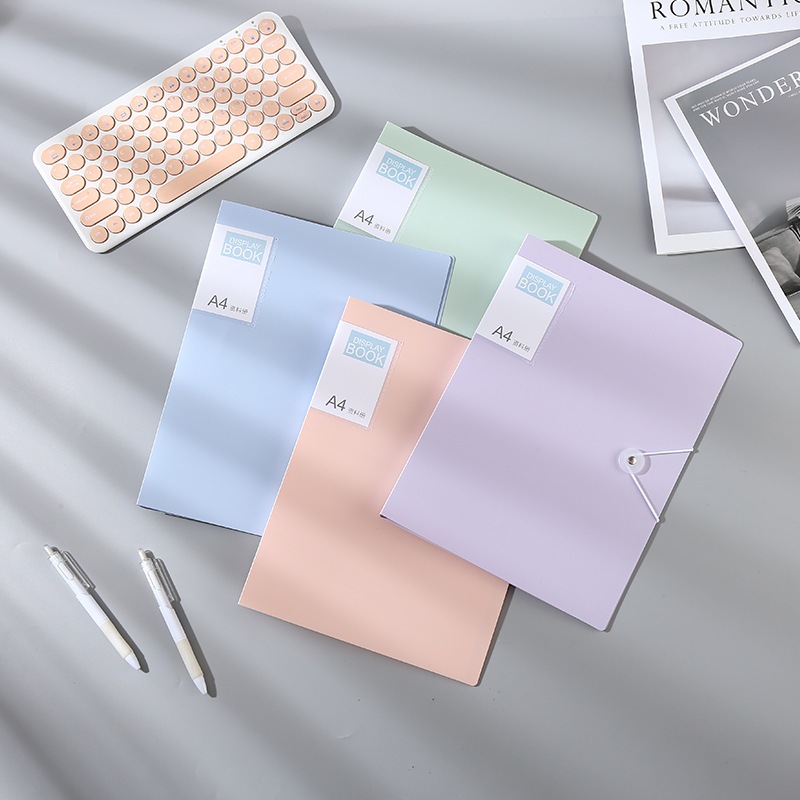 

Display book 30 halaman A4/Document Keeper Clear Holder Map File Dokumen Folder